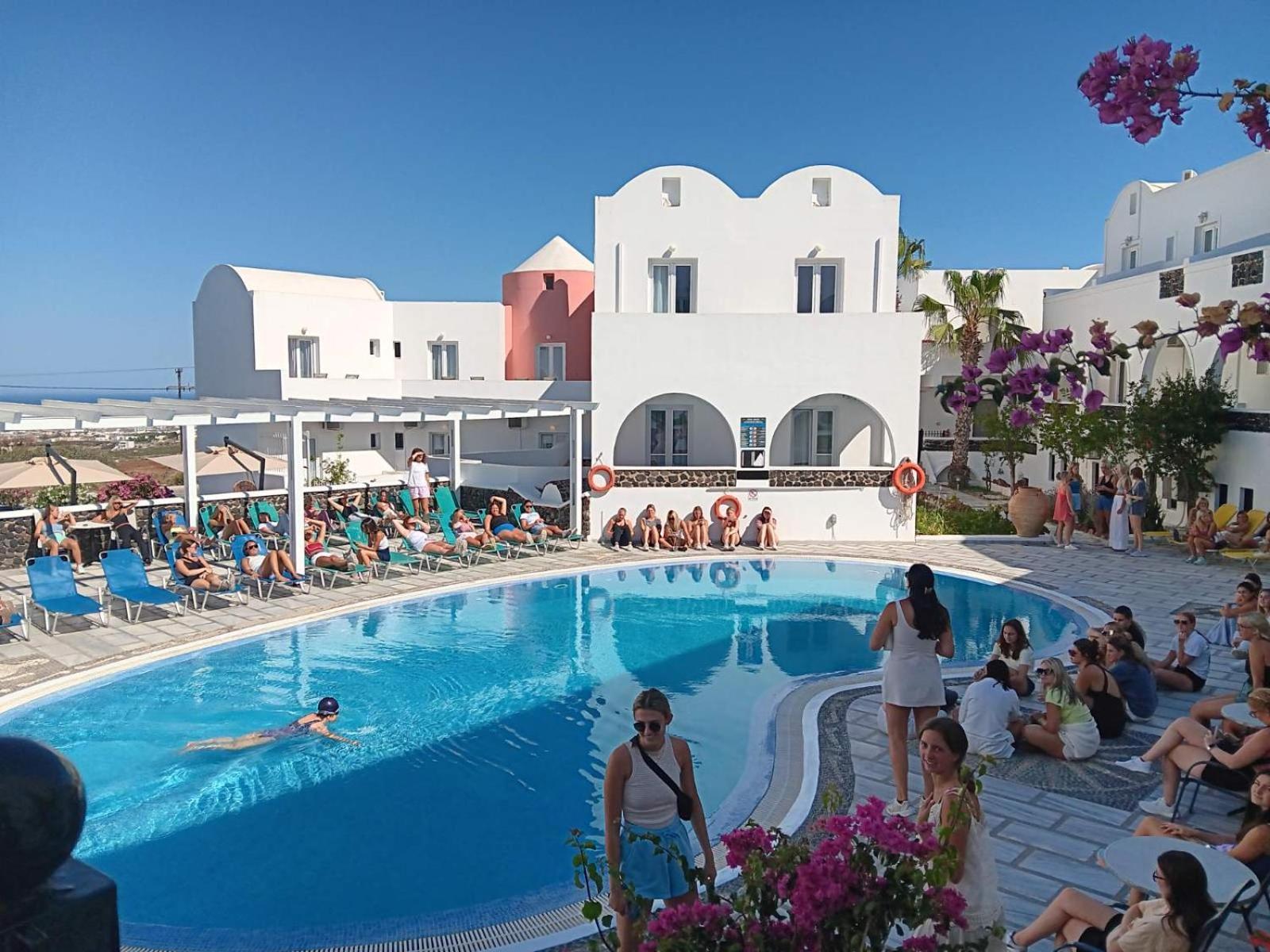 New Haroula Otel Fira  Dış mekan fotoğraf