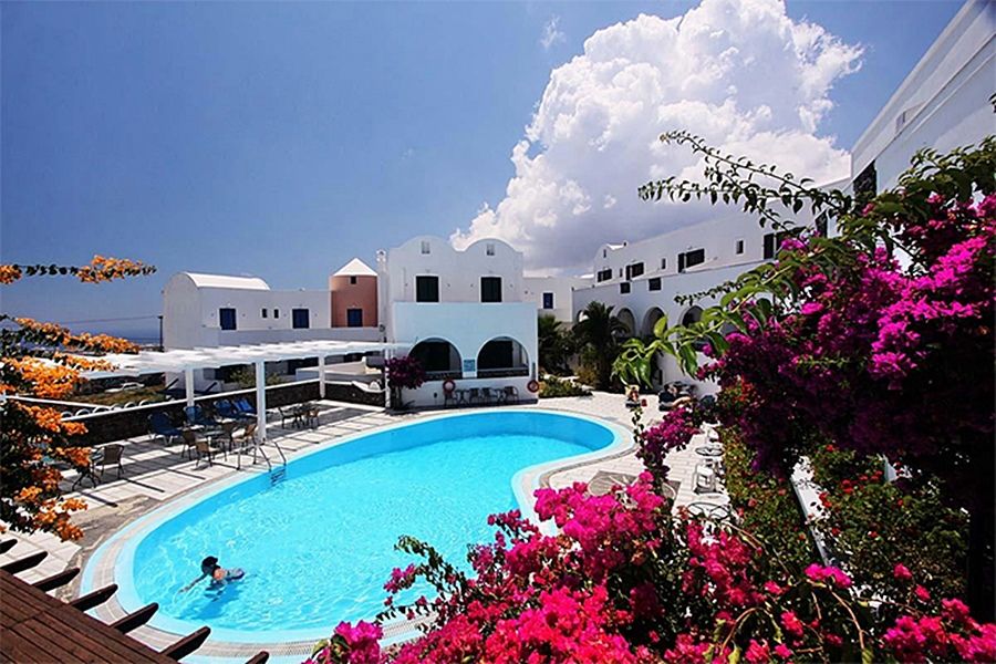New Haroula Otel Fira  Dış mekan fotoğraf